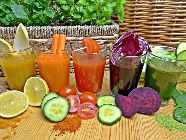 Smoothies de fruta congelada