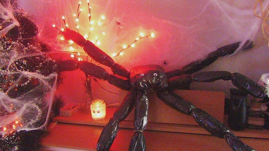 DIY Halloween – Araña gigante