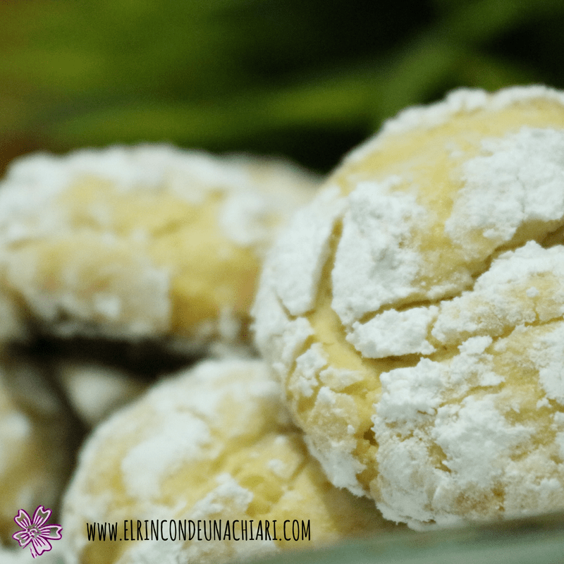 Galletas de limón con aceite de coco