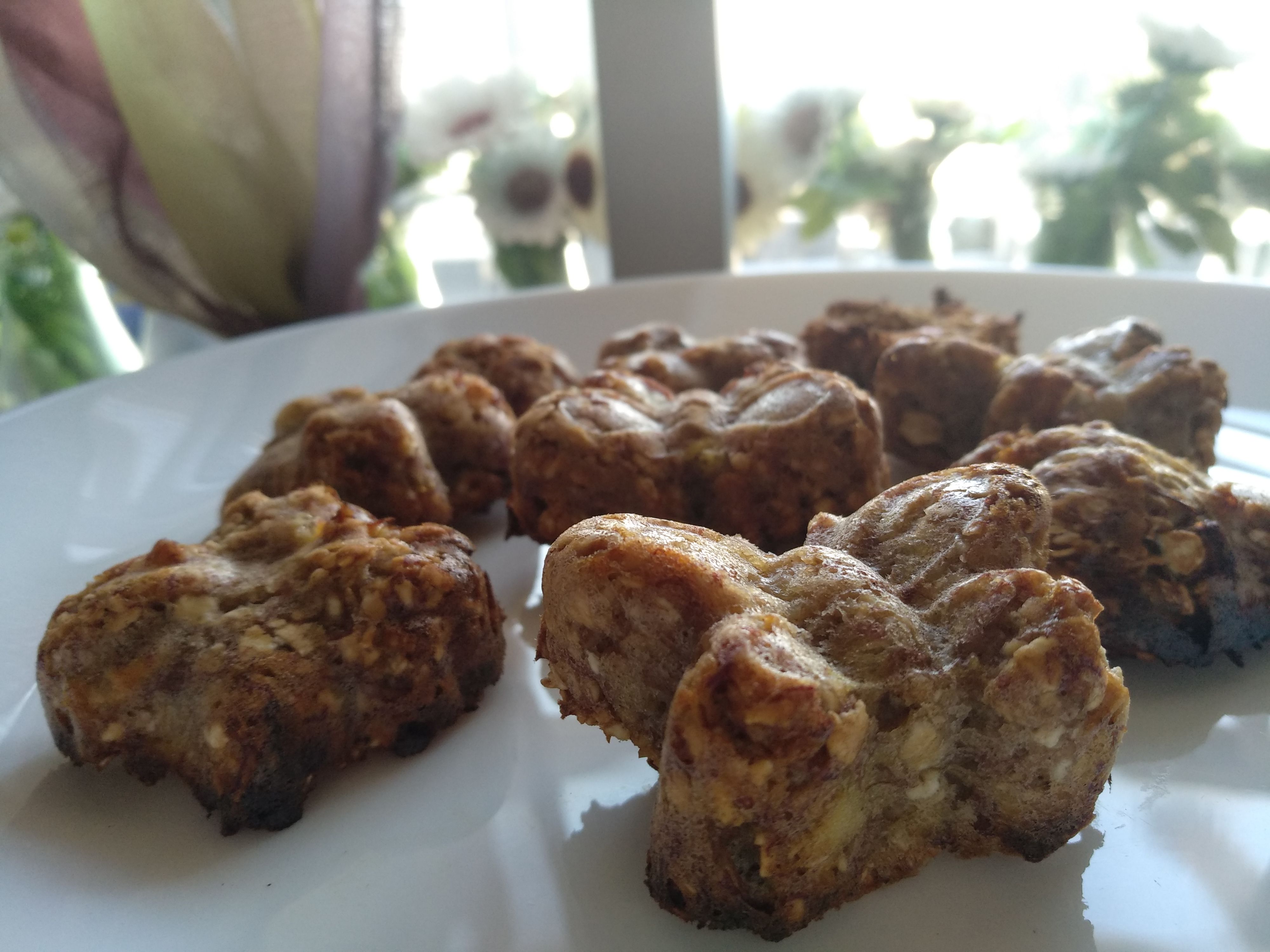 Galletas de avena y platano