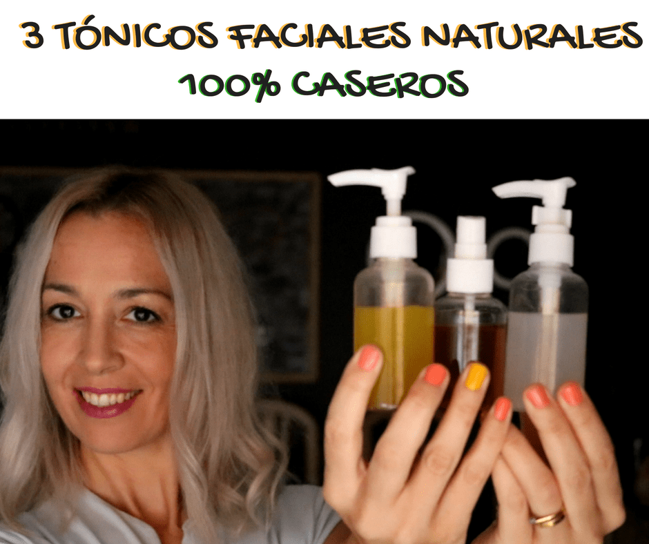 3 tónicos faciales naturales