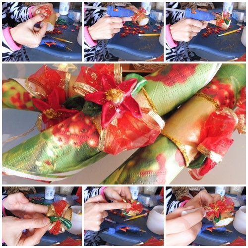 DIY | Servilleteros navideños