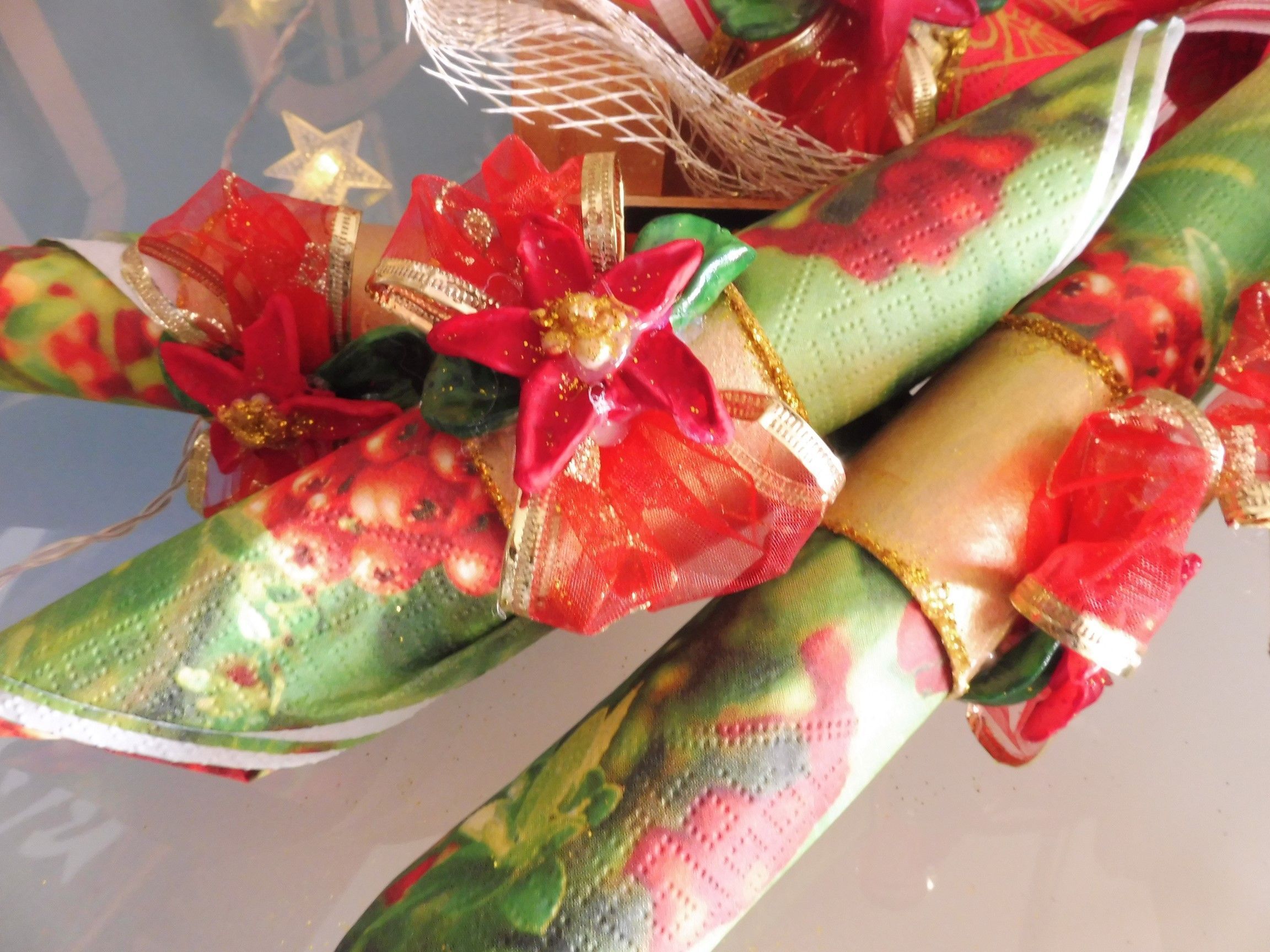 Servilleteros navideños