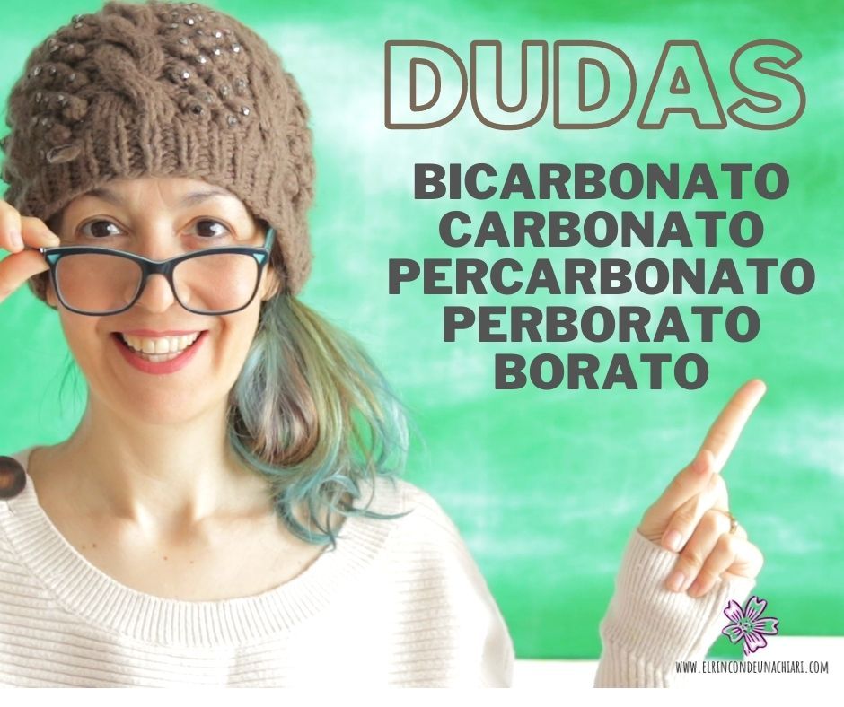 Usos del bicarbonato,carbonato,percarbonato…