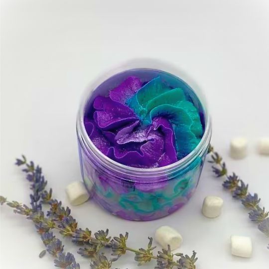 Crema batida exfoliante corporal