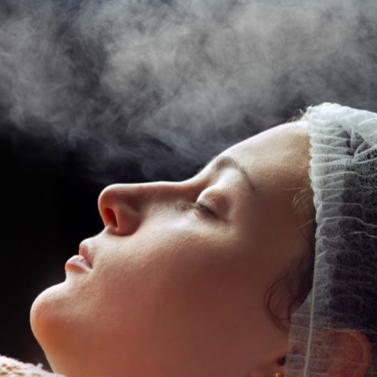 Vapor facial aromático