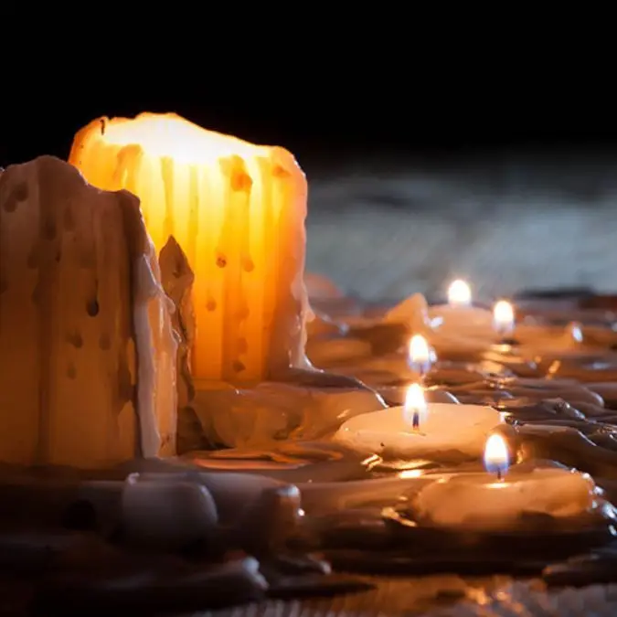 Velas | Interpretación de la cera quemada