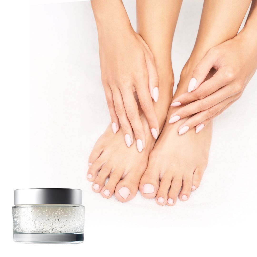 Gel casero para pies antiolor y antibacteriano con alumbre